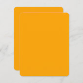 Carte Arrière - plan Jaune Soleil Vous Pouvez Customiser (Devant / Derrière)