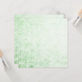 Carte Arrière - plan léger en détresse - Vert (Devant/Arrière en situation)