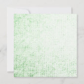 Carte Arrière - plan léger en détresse - Vert (Dos)