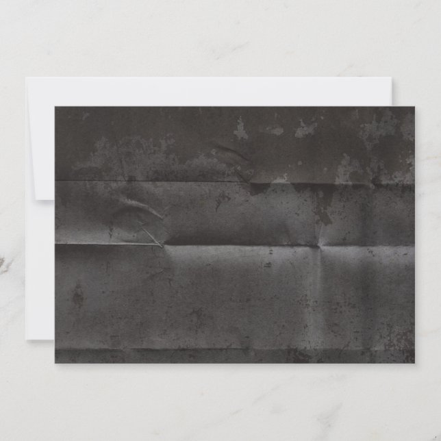 Carte Arrière - plan noir grungy Created (Devant)