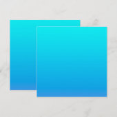 Carte Arrière - plan Ombre bleu (Devant / Derrière)