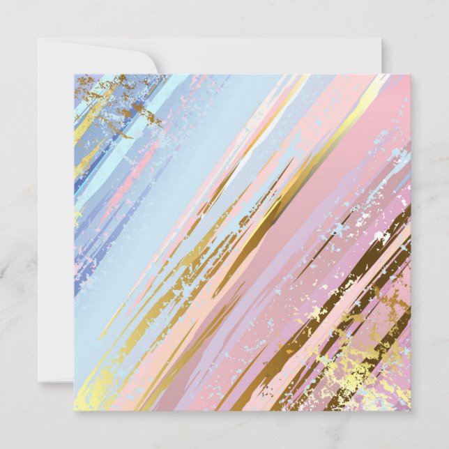 Carte Arrière - plan rose texturé (Devant)