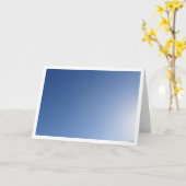 Carte Arrière - plan Sunny Blue Sky (Fleur jaune)