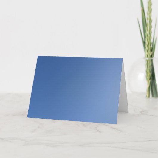 Carte Arrière - plan Sunny Blue Sky (Devant)