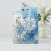 Carte arrière - plan Vintage Dandelion 2025 (Debout devant)