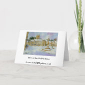 Carte Arrimage sur la haute plaine dans la neige (Dos)