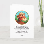 Carte Arrivée à Point Birthday (Dos)