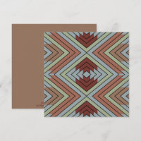 Art à motifs de style amérindien du Sud-Ouest