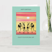 Carte Art africain, Danse romantique (Devant)