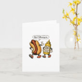 Carte Art alimentaire drôle (Fleur jaune)
