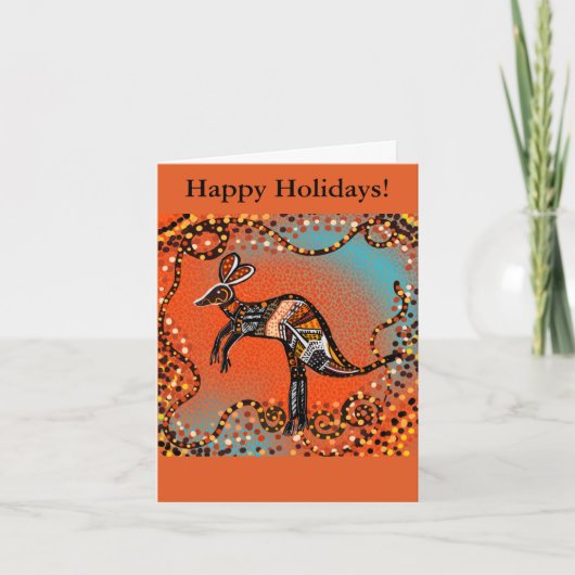 CARTE ART AUSTRALIE            (Devant)