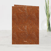 Carte Art Brown occidental (Dos)