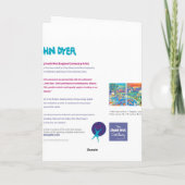 Carte Art Card : Guides 100 ans de plaisir ! Centenaire. (Dos)