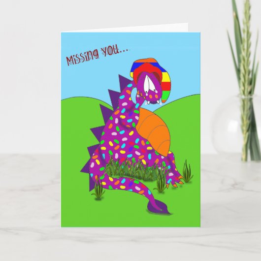 Carte Art Card, "Missing You", oeuvre originale (Devant)