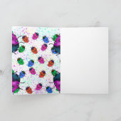 CARTE ART COCCINELLE (Intérieur)