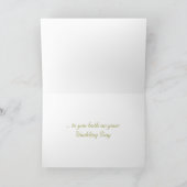 Carte Art d'anneaux de mariage (Intérieur)