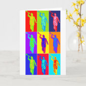 Carte Art de bruit de Moroni d'ange (Fleur jaune)