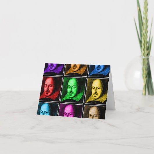 Carte Art de bruit de Shakespeare (Devant)