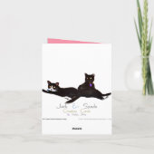 Carte Art de bruit Yorkie (Dos)