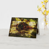 Carte Art de conseil (Fleur jaune)