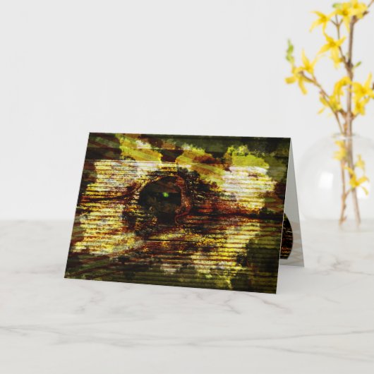 Carte Art de conseil (Fleur jaune)