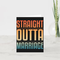 Art de divorce cool pour hommes femmes mariage