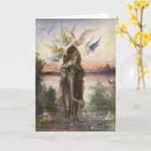 Carte Art de Gustave Moreau (Fleur jaune)