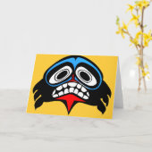 Carte Art de Haida (Fleur jaune)