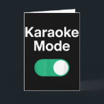 Carte Art de karaoke drôle pour hommes femmes musique ch<br><div class="desc">Art de karaoke drôle pour hommes femmes musique chanteur amateurs de karaoke</div>