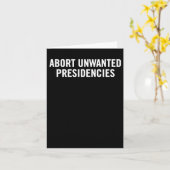 Carte Art de la résistance politique - Abandonner les pr (Fleur jaune)