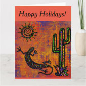 CARTE ART DE LÉZARD SUD-OUEST      (Devant)