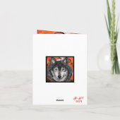 Carte Art de loup (Dos)