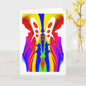 Carte Art de machine extraterrestre (Fleur jaune)