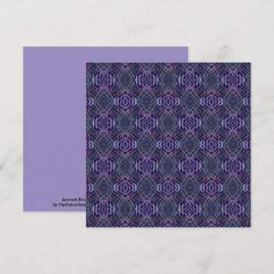 Carte Art de motifs abstraits de coups de pinceau aquare