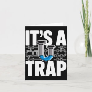 Carte Art de plombier pour hommes femmes plomberie Pefit