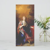 Carte Art de sainte Marguerite d'Écosse (Debout devant)
