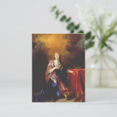 Carte Art de sainte Marguerite d'Écosse (Debout devant)