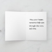 Carte art de sympathie de chat d'animal familier (Intérieur)