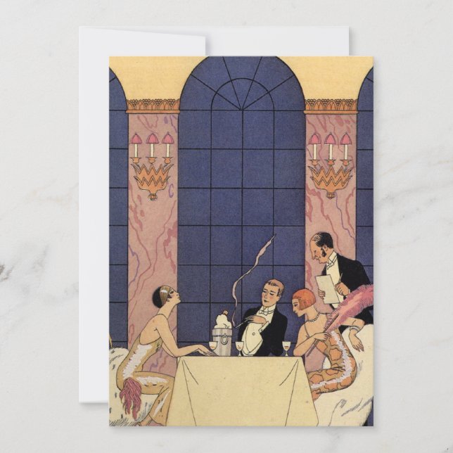 Carte Art Déco (Devant)