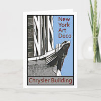 Art déco de New York - Chrysler construisant Eagle