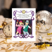 Carte Art Déco Nouvel An