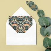 Carte Art Déco scandinave