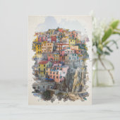Carte Art des Cinque Terre (Debout devant)