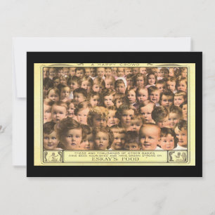 Carte Art d'étiquette de produit vintage, nourriture pou