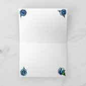 Carte Art du chat Tuxedo de printemps (Intérieur)