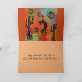 Carte Art du désert de l'Arizona (Intérieur)
