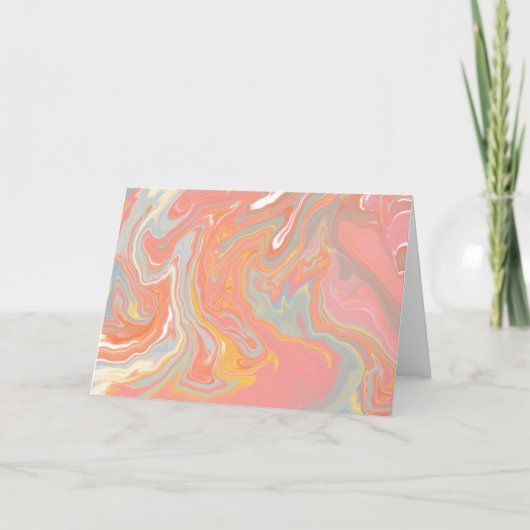 Carte Art du marbre (Devant)
