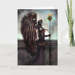 Carte Art Fantastique Fée Astrale Gothique Nebulina