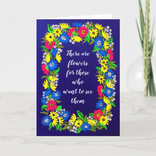 Carte art for charity greeting card