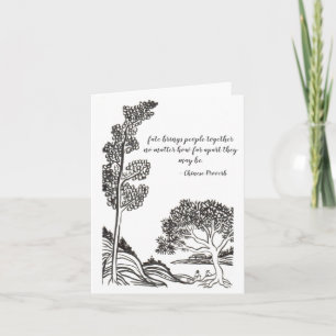 Carte art for charity greeting card